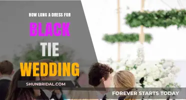 Black-Tie Wedding: The Perfect Dress Length