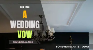 Crafting the Perfect Wedding Vow: How Long Should It Be?