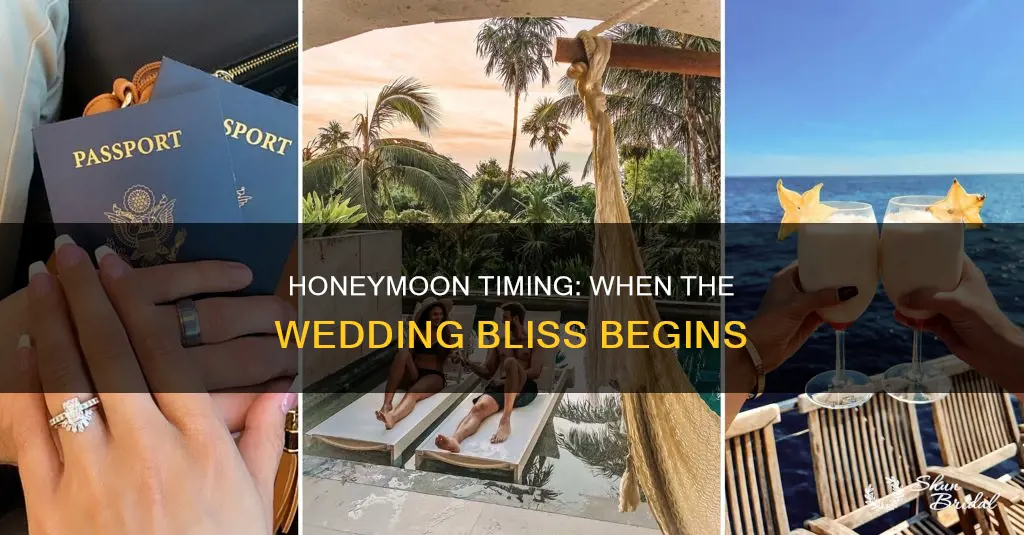 how long after a wedding is the honeymoon