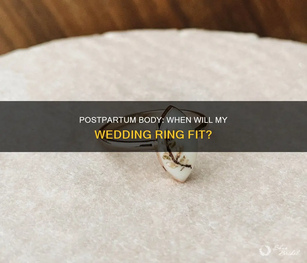 how long after delivery will my wedding ring fit