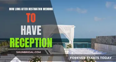 Post-Destination Wedding: When to Celebrate with a Receptive Reception