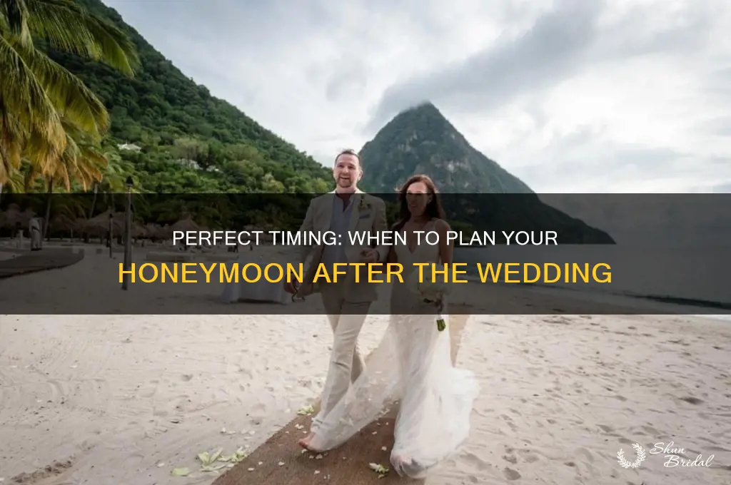 how long after wedding do you go on honeymoon