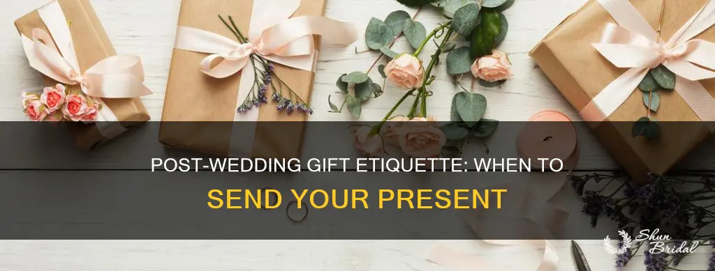 how long after wedding people send gifts registry complete