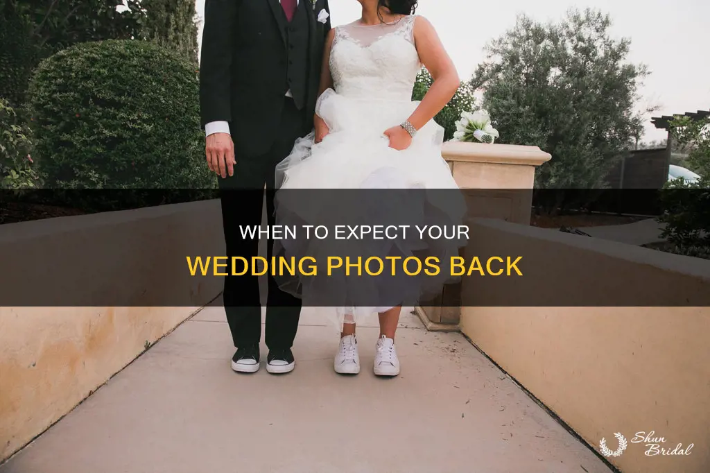 how long after wedding picture to get back