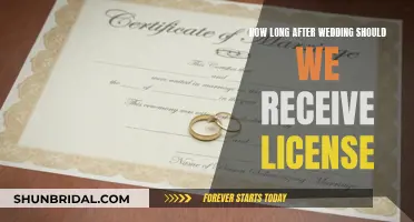 When to Expect Your Wedding License: A Post-Matrimonial Guide