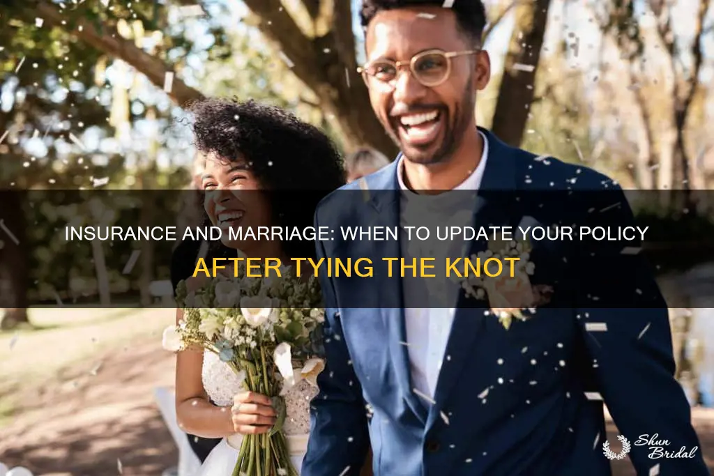 how long after wedding to change insurance