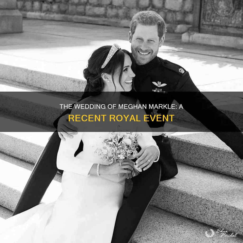 how long ago was meghan markels wedding