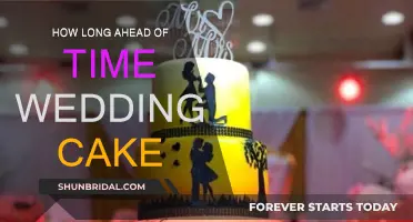 Planning a Wedding Cake: How Far in Advance?