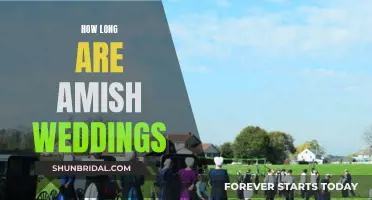 A Joyous Amish Wedding Celebration: How Long Does It Last?