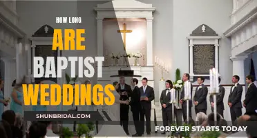 Baptist Weddings: How Long Do They Last?