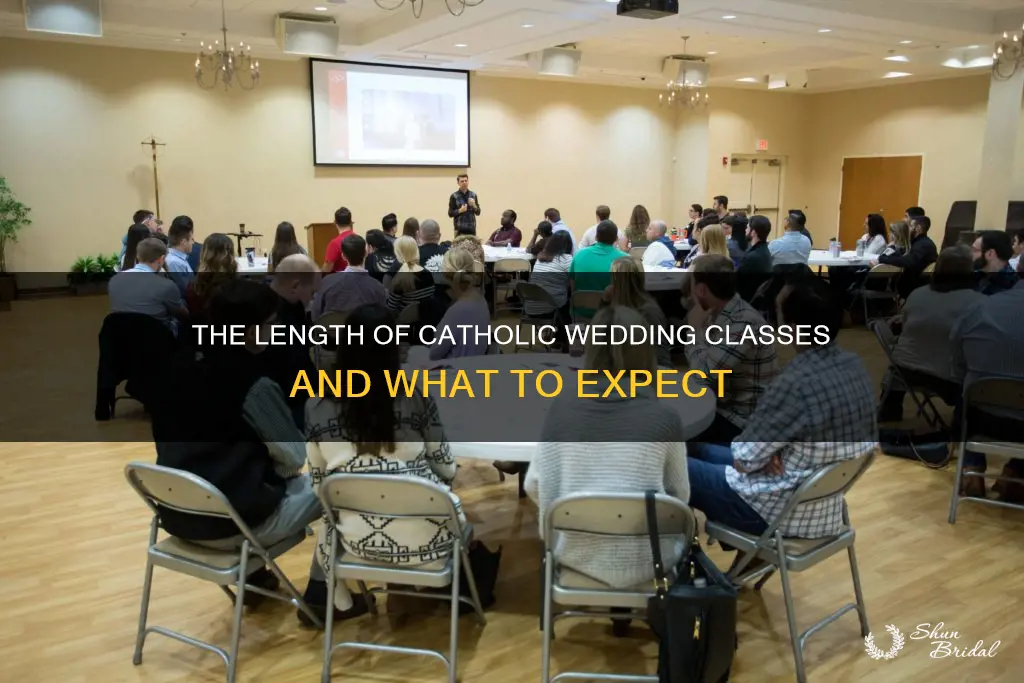 how long are catholic wedding classes