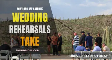 Catholic Wedding Rehearsal Timings: How Long Do They Take?