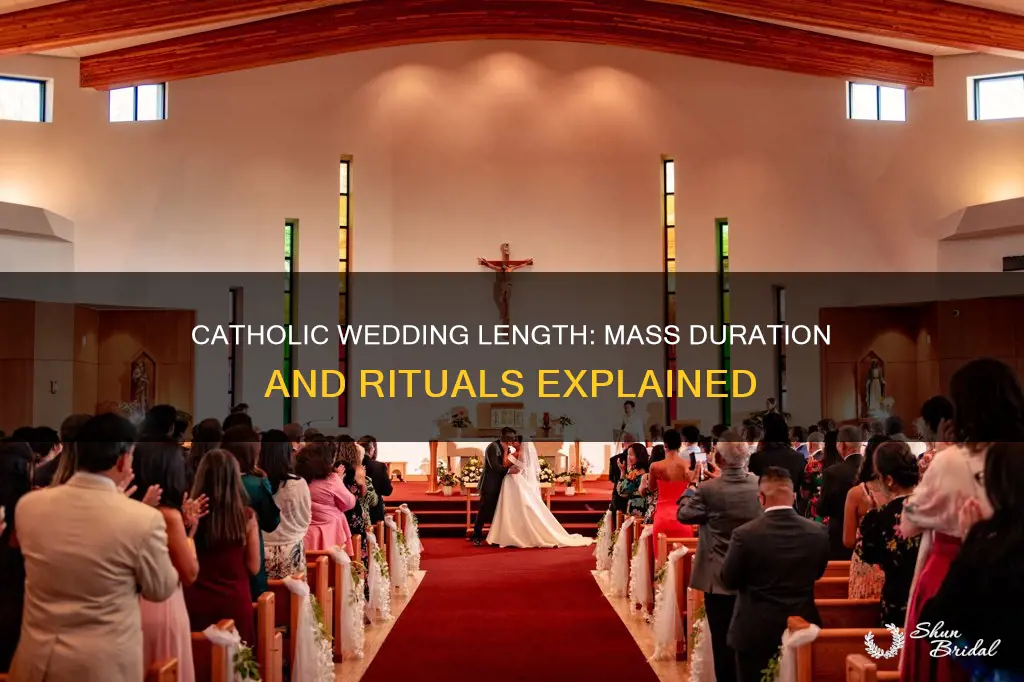 how long are catholic weddings with mass