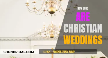 The Perfect Christian Wedding Timeline: How Long?