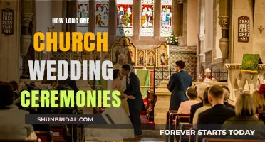 Understanding the Typical Duration of Church Wedding Ceremonies