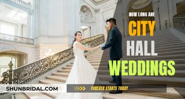 City Hall Wedding Duration: A Quick Guide to Your Ceremony