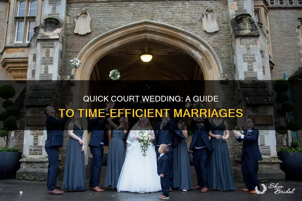 how long are court weddings