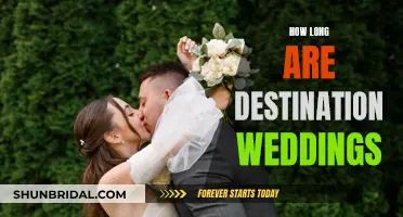 Destination Weddings: How Long Do They Last?