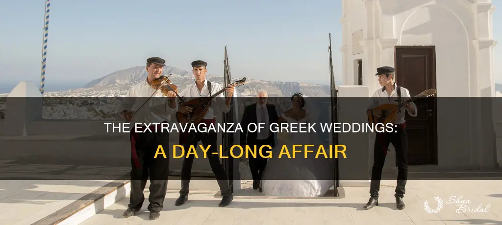 how long are greek weddings