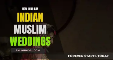 Indian Muslim Weddings: A Guide to Duration and Traditions