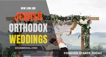 The Anticipation of Jewish Orthodox Weddings: How Long Are They?