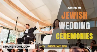 Understanding the Duration of Traditional Jewish Wedding Ceremonies