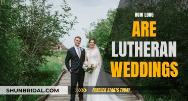 The Duration of Lutheran Wedding Ceremonies: A Guide