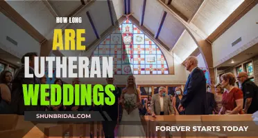 A Joyous Lutheran Wedding: How Long Does It Last?
