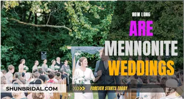 Mennonite Wedding Traditions: A Day-Long Celebration