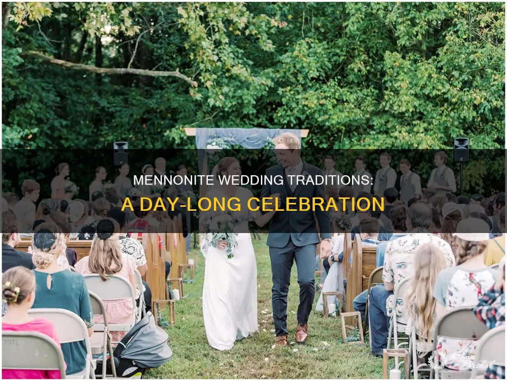 how long are mennonite weddings