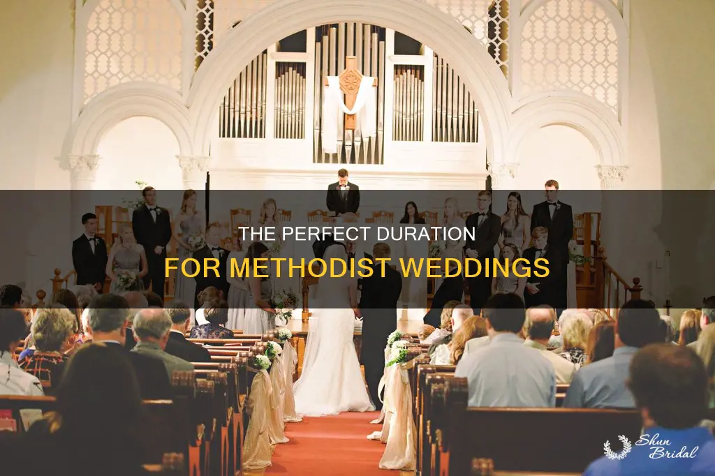 how long are methodist weddings