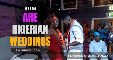 The Ultimate Guide to Nigerian Wedding Lengths: A Cultural Celebration Extravaganza