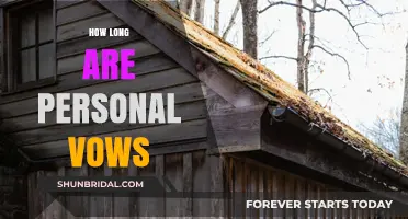 Crafting Personal Vows: Ideal Length for Meaningful Wedding Promises