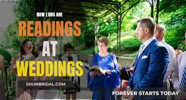 The Perfect Length for Wedding Readings: A Guide to Memorable Moments