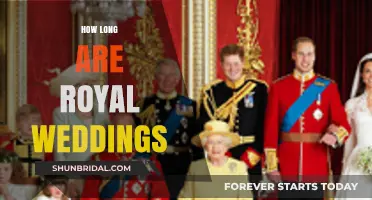 Royal Wedding Timelines: Unveiling the Duration of Royal Celebrations