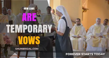 Understanding the Duration of Temporary Vows in Relationships