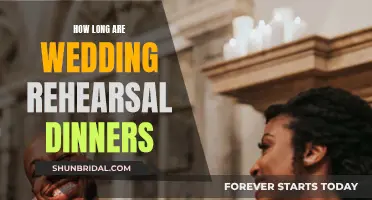 Rehearsal Dinner Duration: A Guide to Timing Your Event