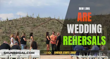 Wedding Rehearsals: How Long Do They Typically Last?