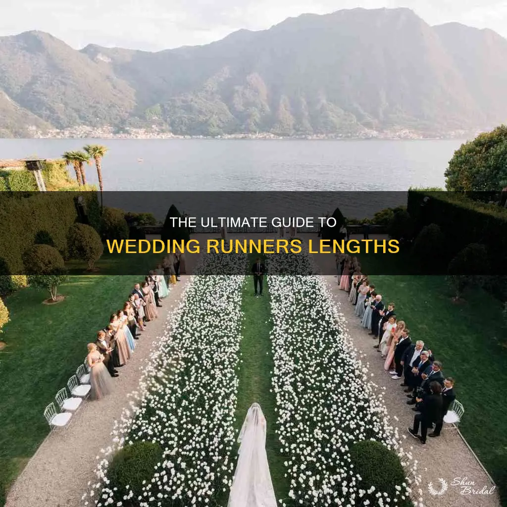 how long are wedding runners