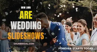 The Perfect Length for a Wedding Slideshow