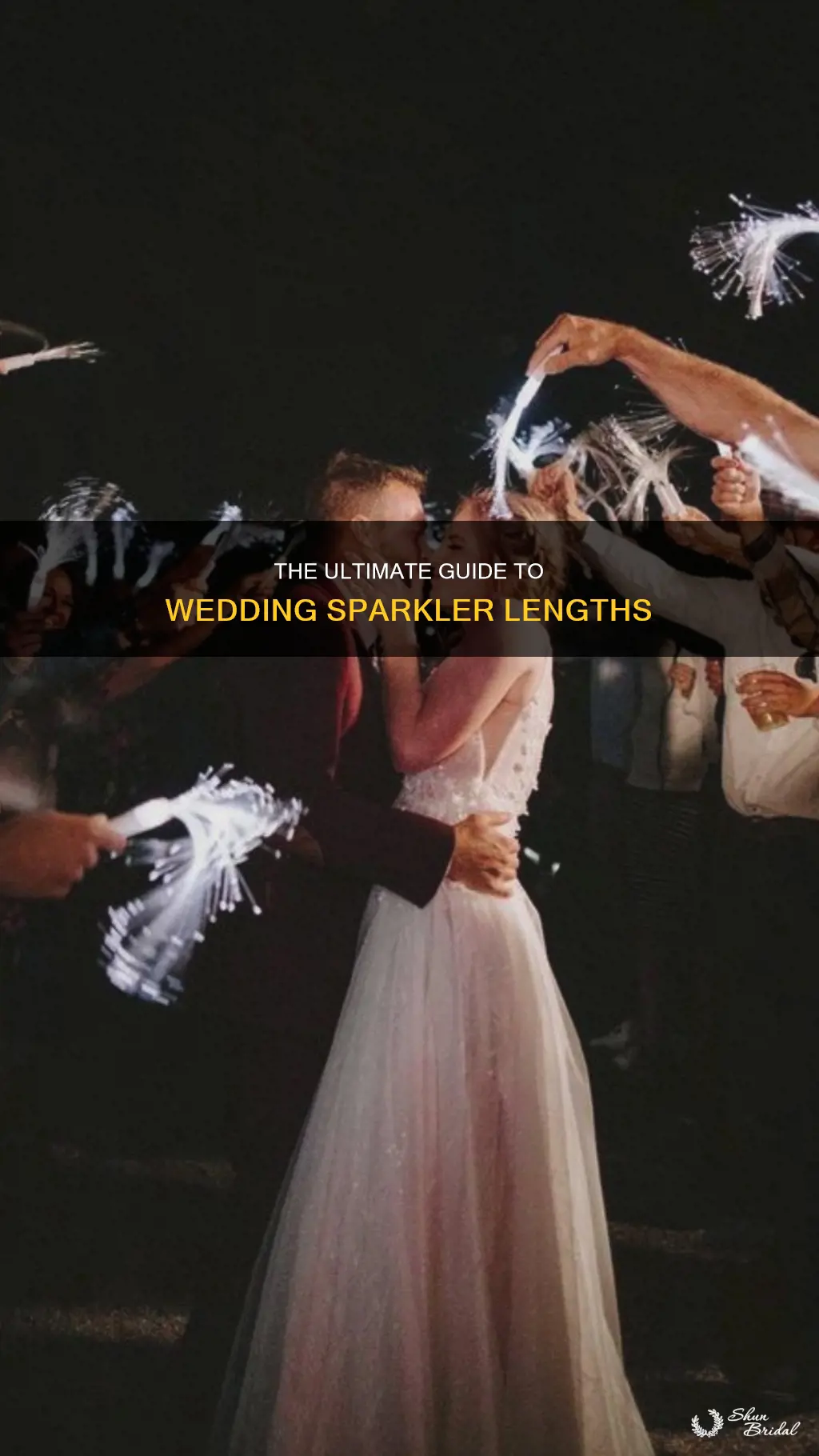 how long are wedding sparklers