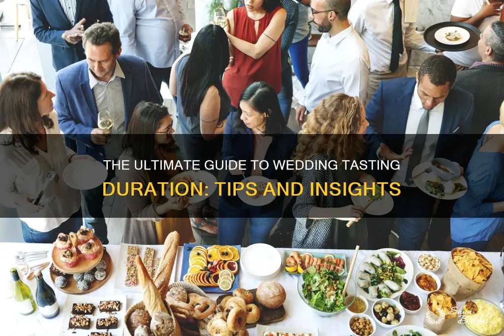 how long are wedding tastings