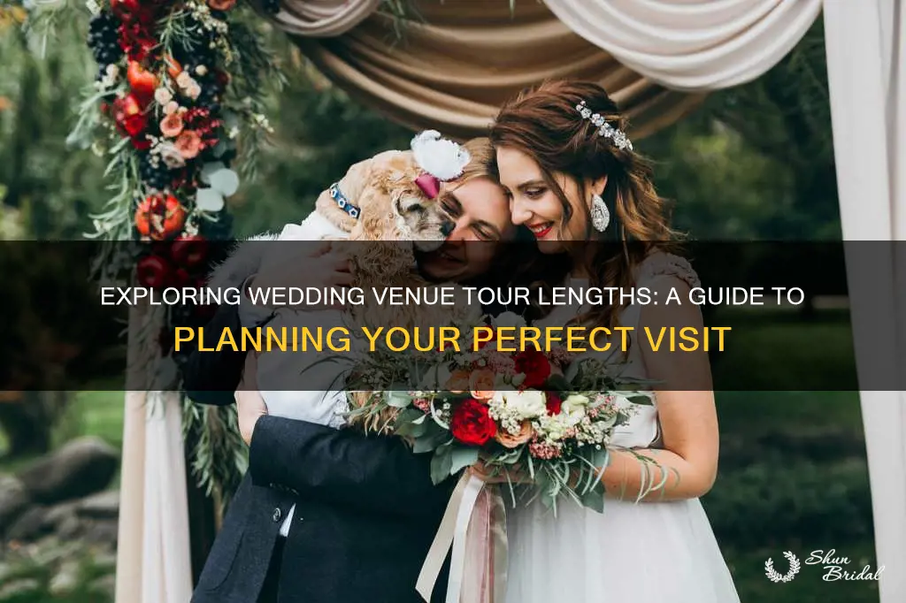 how long are wedding venue tours