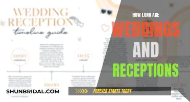 Weddings and Receptions: How Long Should You Plan For?