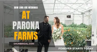 A Guide to Wedding Duration at Parona Farms: What to Expect