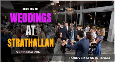 Weddings at Strathallan: How Long Do They Last?
