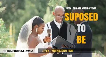 Ideal Length for Wedding Vows: Tips for Perfect Timing