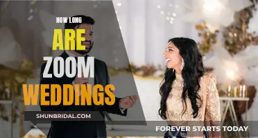 Zoom Weddings: Exploring the Duration of Virtual Celebrations