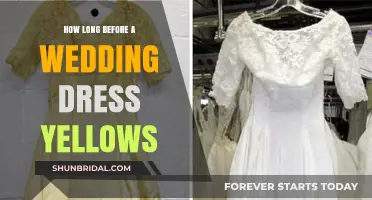 Wedding Dresses: How Long Before Yellowing Occurs?