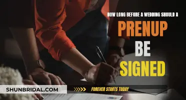Prenup Agreements: When to Sign Before the Big Day